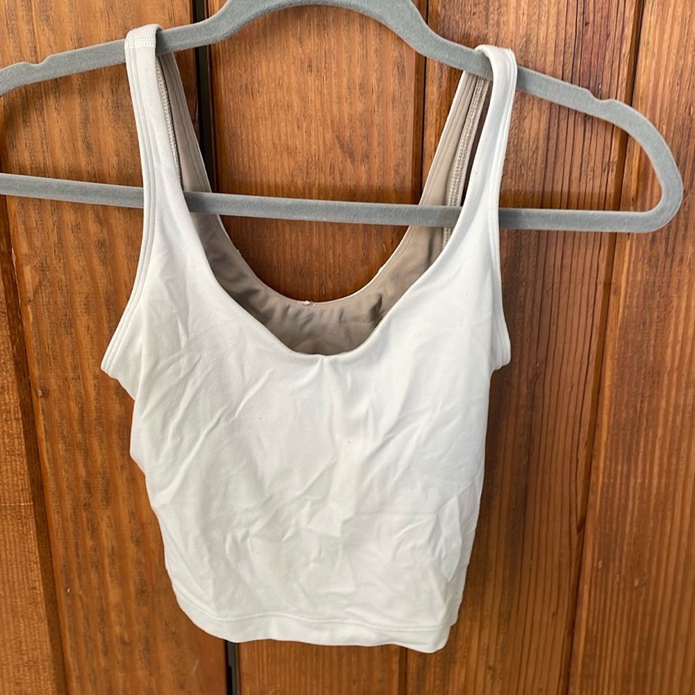 Lululemon white align tank